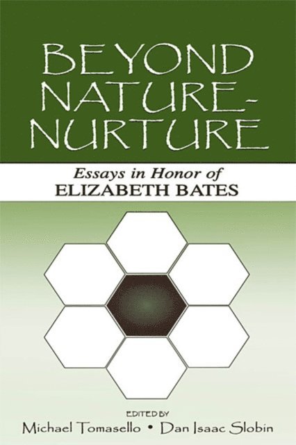 Dan Isaac Slobin, Michael Tomasello - Beyond Nature-Nurture, E-bok