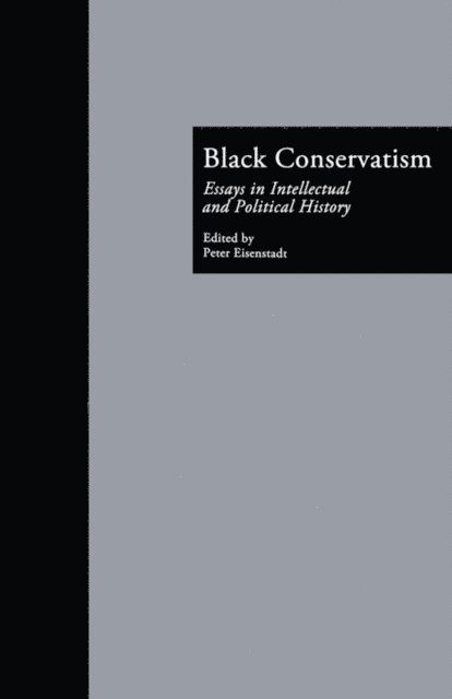 Peter Eisenstadt - Black Conservatism, E-bok