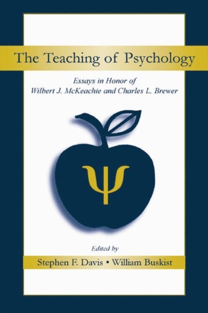 William Buskist, Stephen F. Davis - Teaching of Psychology, E-bok