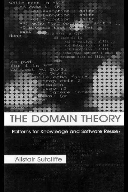 A.G. Sutcliffe, Alistair Sutcliffe - Domain Theory, E-bok