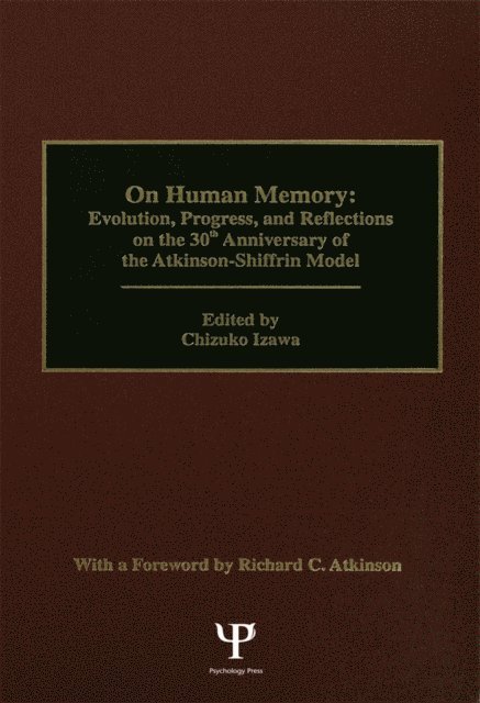 Chizuko Izawa - on Human Memory, E-bok