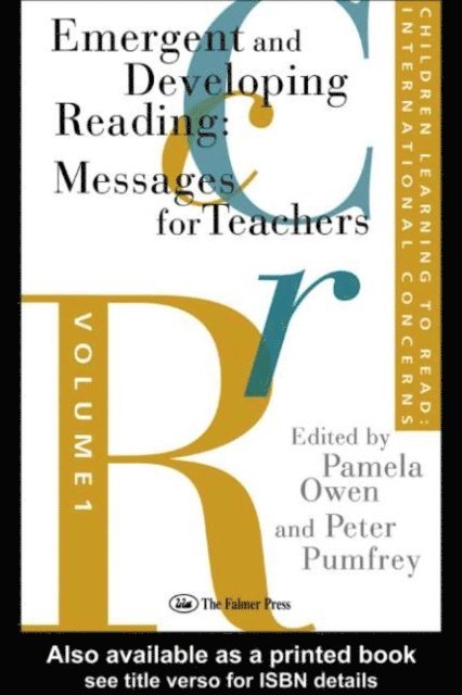 Peter Pumfrey, Pamela Owen - Children Learning To Read: International Concerns, E-bok