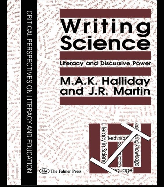 J.R. Martin, M.A.K. Halliday - Writing Science, E-bok