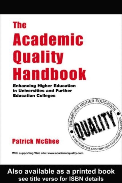 Patrick Mcghee - Academic Quality Handbook Rb, E-bok