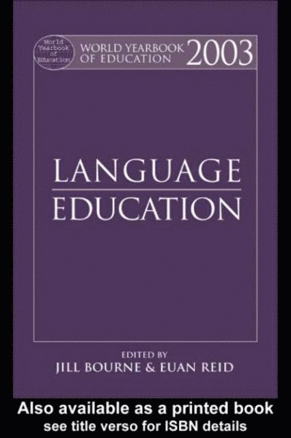 Euan Reid, Jill Bourne - World Yearbook of Education 2003, E-bok