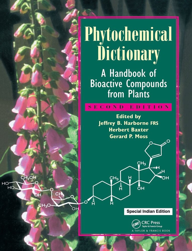 Basant Puri, Anne Hall, Herbert Baxter, J.B. Harborne, Gerald P. Moss - Phytochemical Dictionary, E-bok