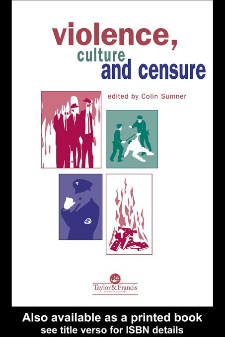Professor Colin Sumner, Colin Sumner - Violence, Culture And Censure, E-bok