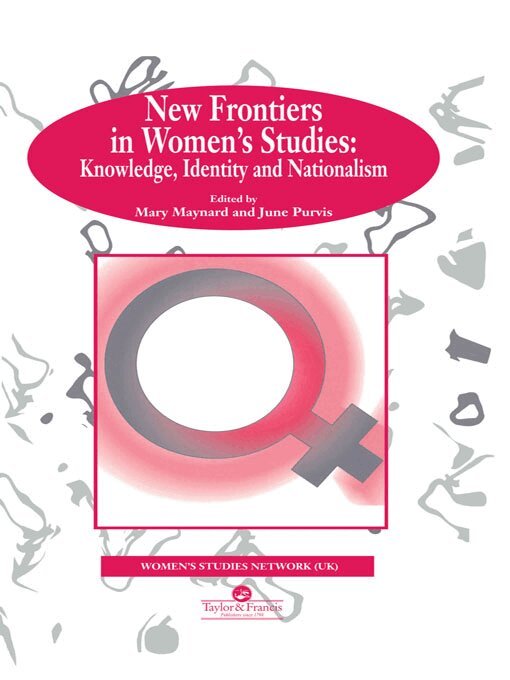 Mary Maynard, June Purvis - New Frontiers In Women's Studies, E-bok