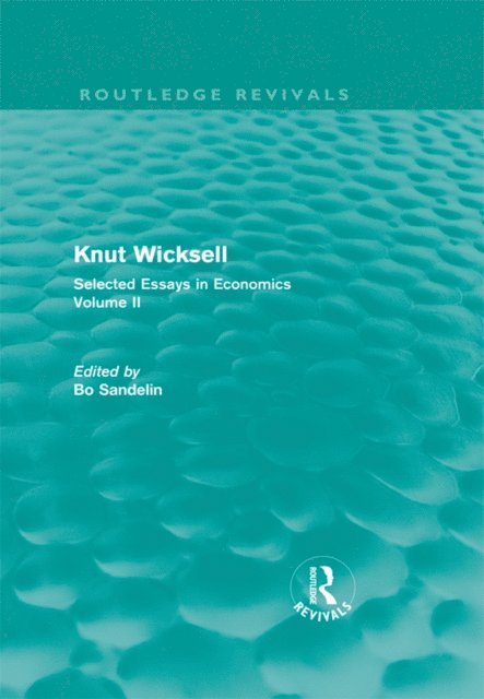 Bo Sandelin - Knut Wicksell, E-bok