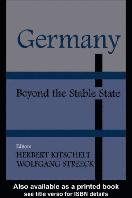 Wolfgang Streeck, Herbert Kitschelt - Germany, E-bok