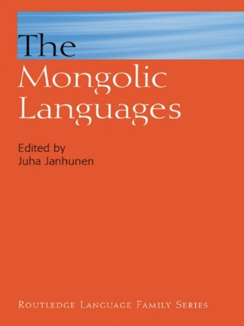 Juha Janhunen - Mongolic Languages, E-bok