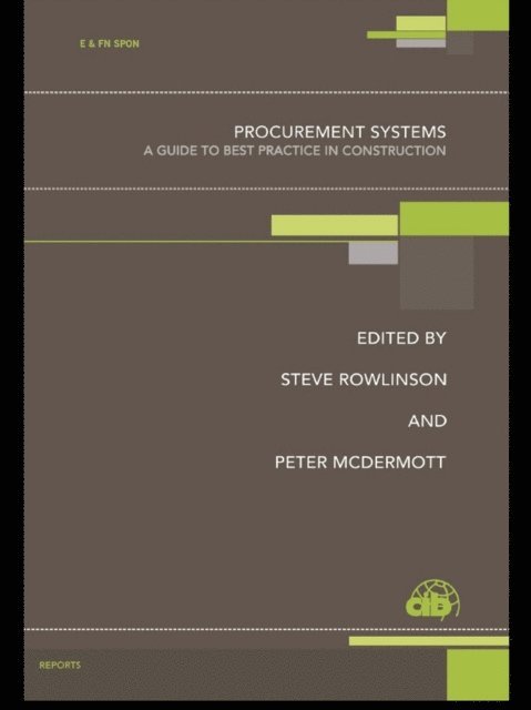 Peter McDermott, Steve Rowlinson - Procurement Systems, E-bok
