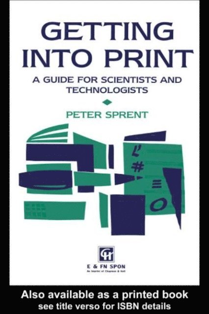 Prof P Sprent - Getting into Print, E-bok. Tillgänglighet: Lägg i varukorg
