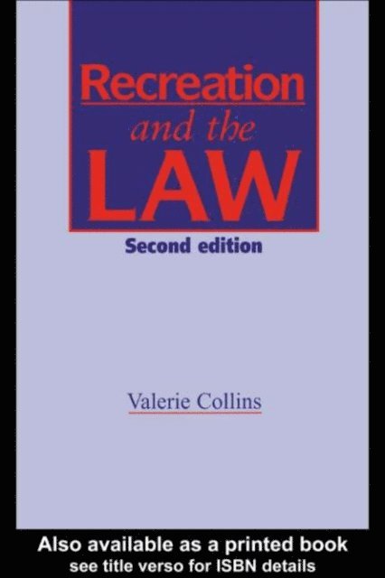 Ms V Collins - Recreation and the Law, E-bok. Tillgänglighet: Lägg i varukorg