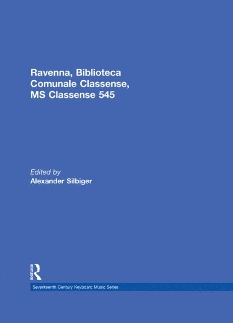 Alexander Silbiger - Ravenna, Biblioteca Comunale Classense, MS Classense 545, E-bok