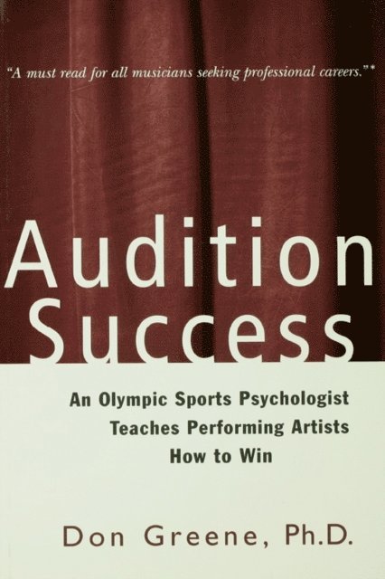 Don Greene - Audition Success, E-bok. Tillgänglighet: Lägg i varukorg