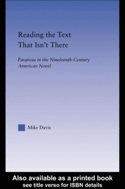 Mike Davis - Reading the Text That Isn't There, E-bok