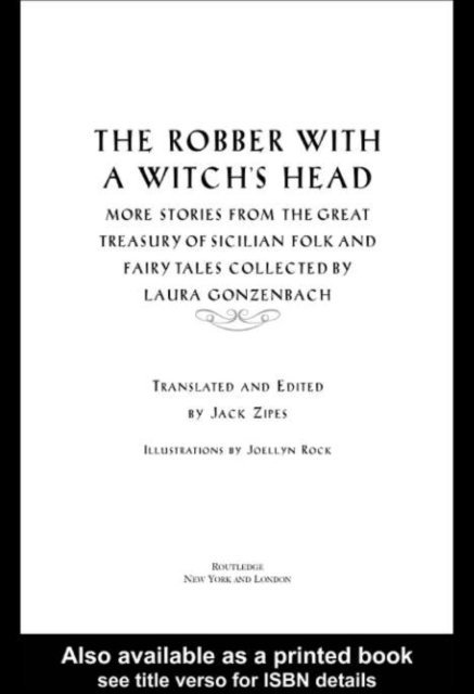 Jack Zipes - Robber with a Witch's Head, E-bok