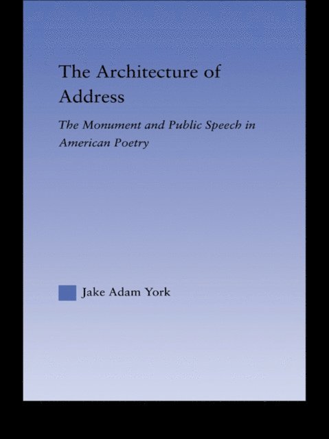 Jake Adam York - Architecture of Address, E-bok. Tillgänglighet: Lägg i varukorg