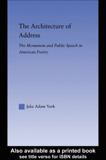 Jake Adam York - Architecture of Address, E-bok. Tillgänglighet: Lägg i varukorg