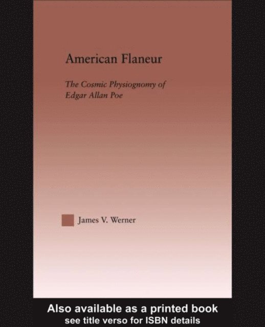 James Werner - American Flaneur, E-bok