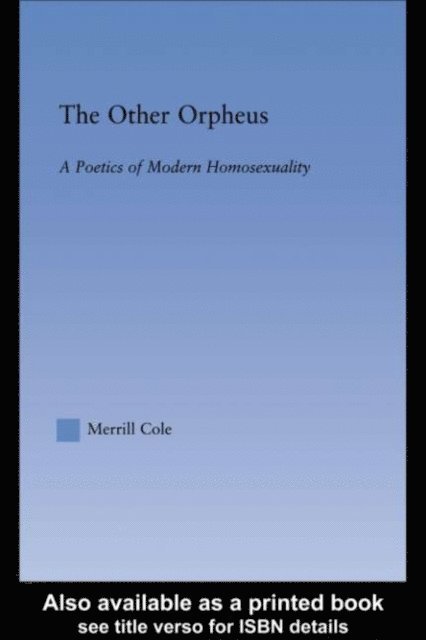 Merrill Cole - Other Orpheus, E-bok