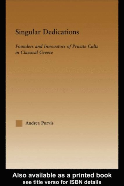Andrea Purvis - Singular Dedications, E-bok