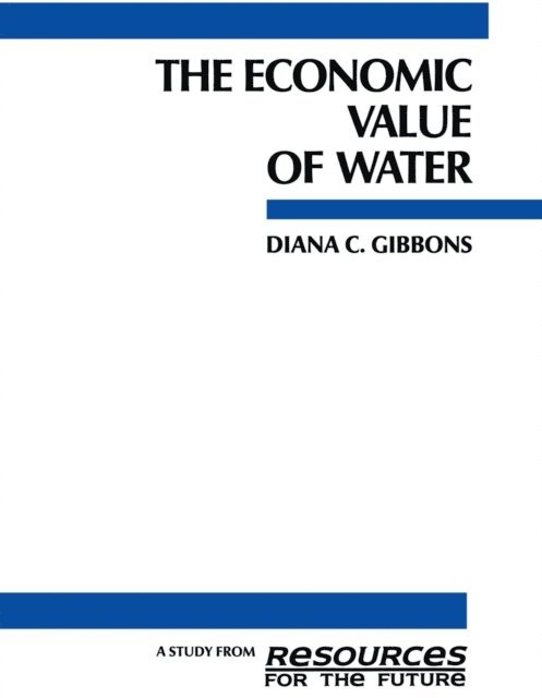 Diana C. Gibbons - Economic Value of Water, E-bok