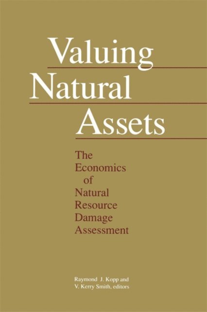 V. Kerry Smith, Raymond J. Kopp - Valuing Natural Assets, E-bok