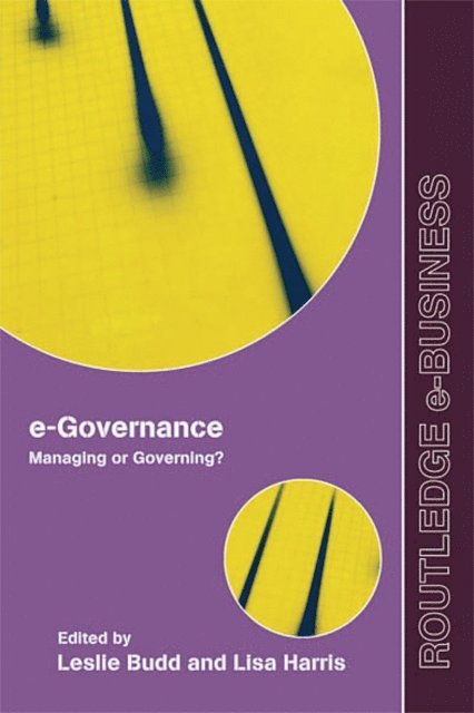 Lisa Harris, Leslie Budd - e-Governance, E-bok