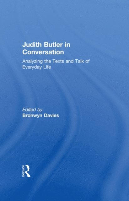 Bronwyn Davies - Judith Butler in Conversation, E-bok