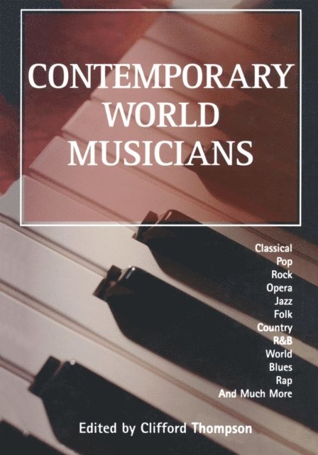 Clifford Thompson - Contemporary World Musicians, E-bok