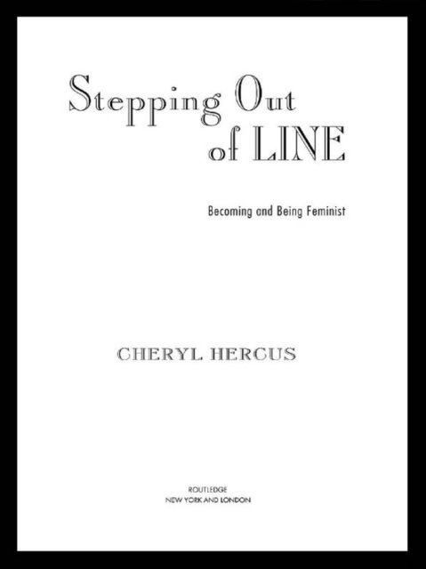 Cheryl Hercus - Stepping Out of Line, E-bok