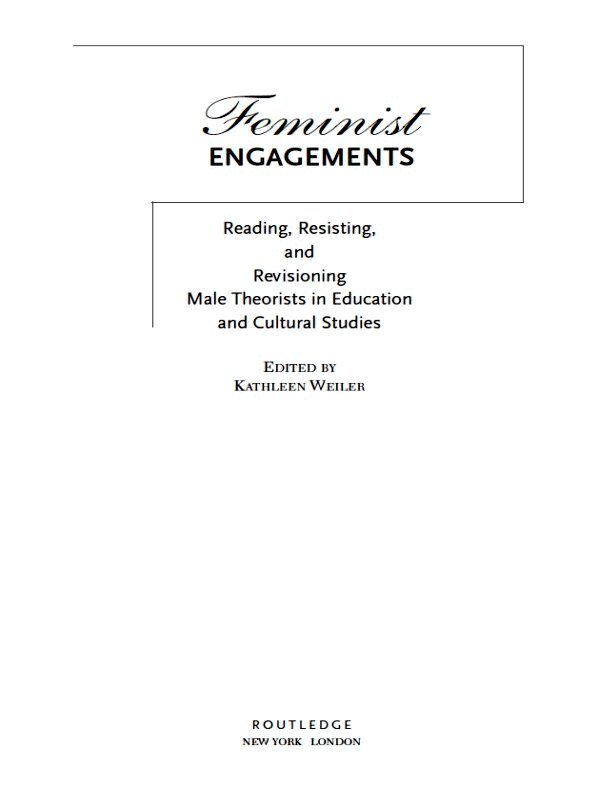 Kathleen Weiler - Feminist Engagements, E-bok