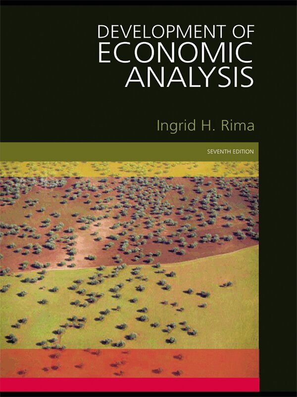 Ingrid H. Rima - Development of Economic Analysis, E-bok