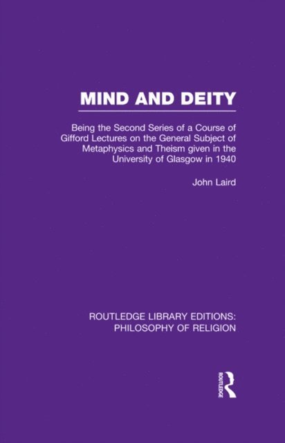 John Laird - Mind and Deity, E-bok