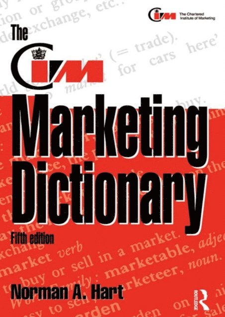 John Stapleton, Norman Hart - CIM Marketing Dictionary, E-bok