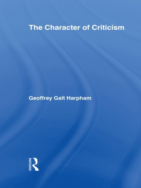 Geoffrey Galt Harpham - Character of Criticism, E-bok. Tillgänglighet: Lägg i varukorg