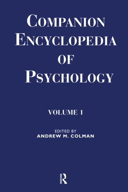 Andrew M. Colman - Companion Encyclopedia of Psychology, E-bok