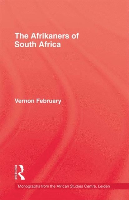Vernon February - Afrikaners Of South Africa, E-bok