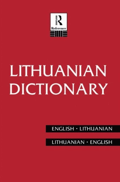 Bronius Svecevicius, Bronius Piesarskas - Lithuanian Dictionary, E-bok. Tillgänglighet: Lägg i varukorg