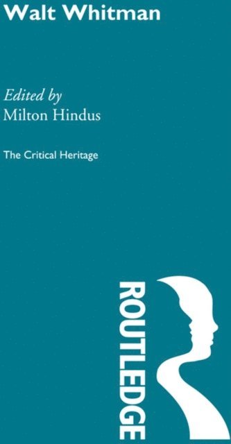 Milton Hindus - Walt Whitman, E-bok
