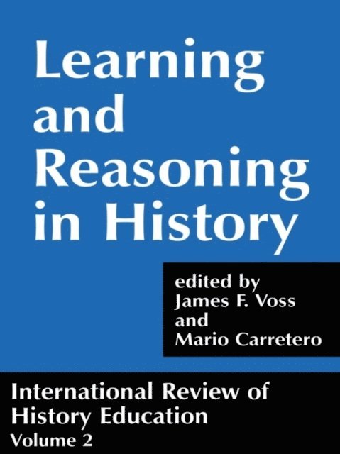 James Voss, Mario Carretero - International Review of History Education, E-bok