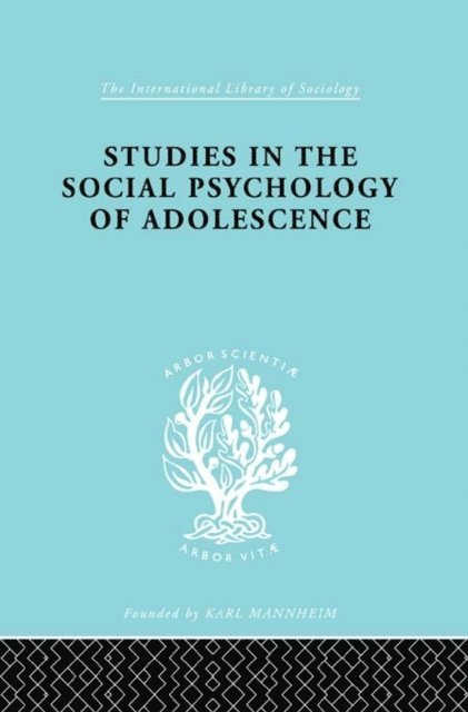 Dr J Richardson, J.F. Forrester et al - Studies in the Social Psychology of Adolescence, E-bok