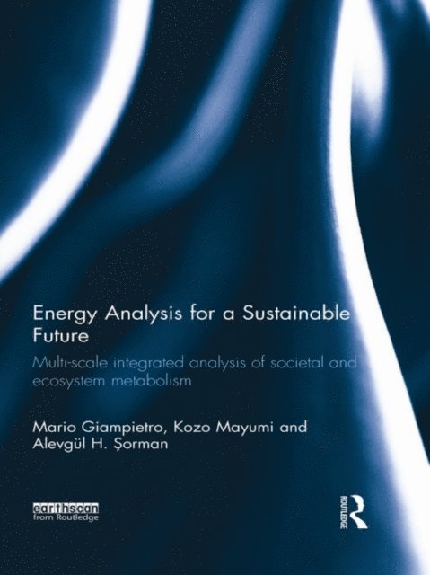 Alevgul Sorman, Kozo Mayumi, Mario Giampietro - Energy Analysis for a Sustainable Future, E-bok