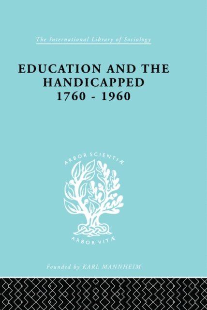 D.G. Pritchard - Education and the Handicapped 1760 - 1960, E-bok. Tillgänglighet: Lägg i varukorg