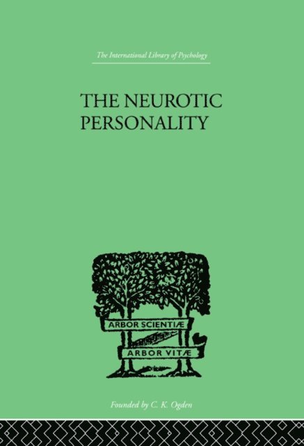 R G Gordon - Neurotic Personality, E-bok
