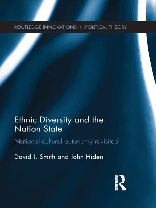 David Smith, John Hiden - Ethnic Diversity and the Nation State, E-bok
