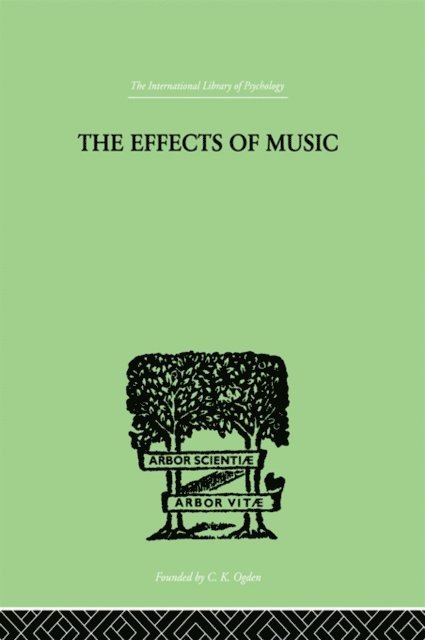 Max Schoen - Effects of Music, E-bok