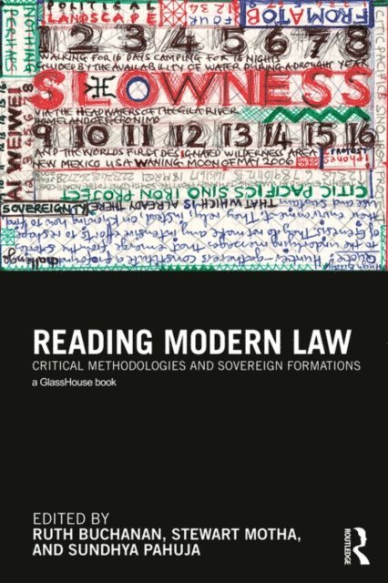 Sundhya Pahuja, Stewart Motha, Ruth Buchanan - Reading Modern Law, E-bok